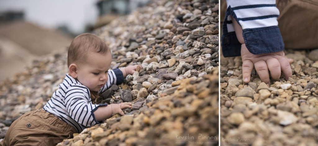 Geburtstags-Shooting mit Baumaschinen